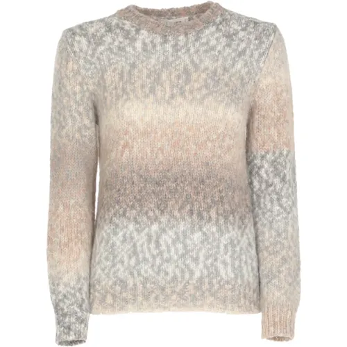 Kaschmir Wollmischung Pullover Grau , Damen, Größe: XS - Kangra - Modalova