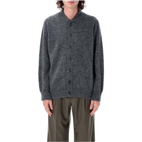 Wool Four Eyes Cardigan Knitwear Aw24 , male, Sizes: XL, M - Howlin' - Modalova