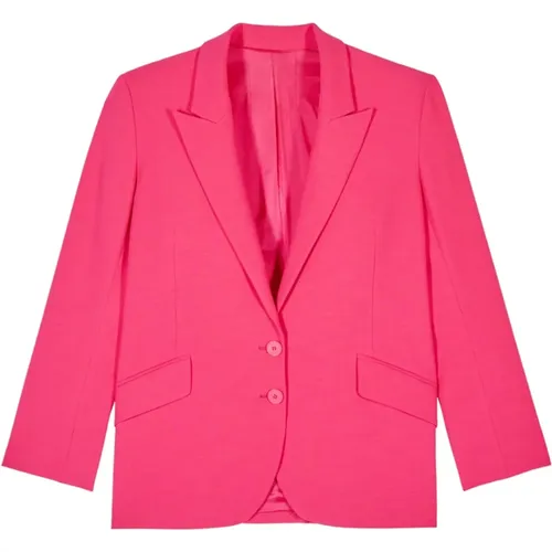 Oversized Rosa Blazer , Damen, Größe: M - BA&SH - Modalova