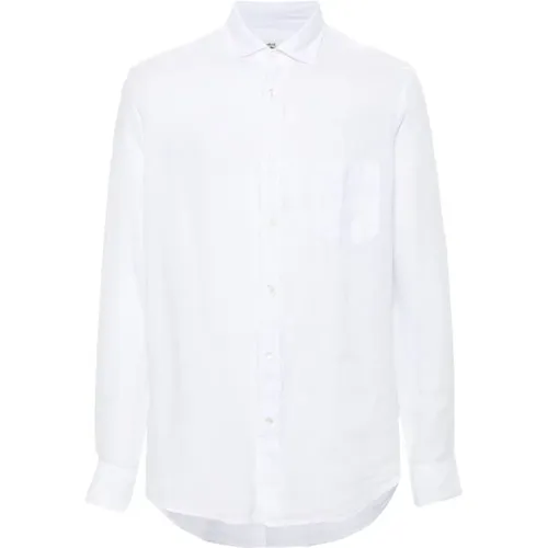 Linen Slub Shirt , male, Sizes: M - Hartford - Modalova