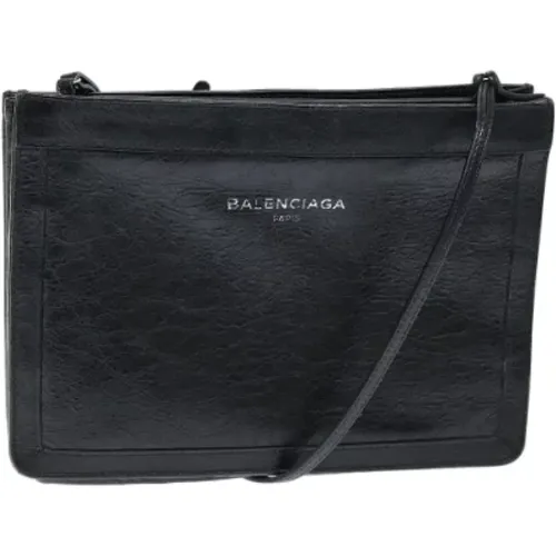 Pre-owned Leather shoulder-bags , female, Sizes: ONE SIZE - Balenciaga Vintage - Modalova