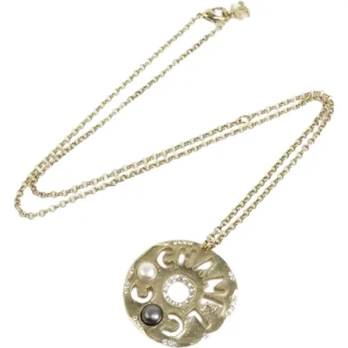 Pre-owned Metal chanel-jewelry , female, Sizes: ONE SIZE - Chanel Vintage - Modalova