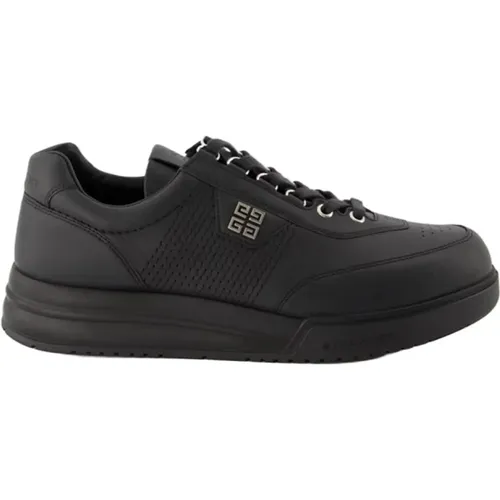 Logo Sneakers aus hochwertigem Leder , Herren, Größe: 41 EU - Givenchy - Modalova