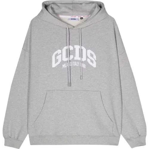 Sweaters Grey , male, Sizes: L - Gcds - Modalova