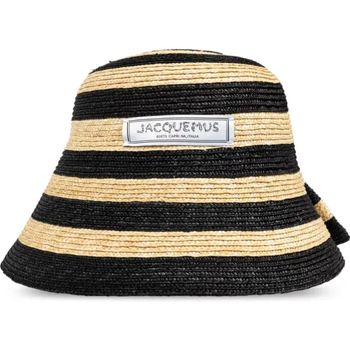 Hat with logo , unisex, Sizes: 56 CM, 58 CM, 60 CM - Jacquemus - Modalova