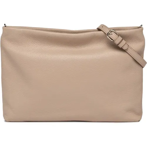 Brenda Leather Clutch Bag , female, Sizes: ONE SIZE - Gianni Chiarini - Modalova