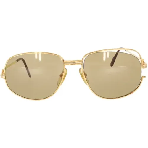 Pre-owned Metal sunglasses , female, Sizes: ONE SIZE - Cartier Vintage - Modalova