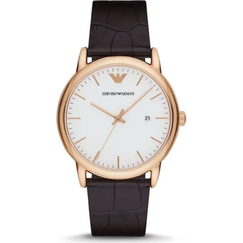 Elegant and Practical Ar2502 Watch , unisex, Sizes: ONE SIZE - Emporio Armani - Modalova