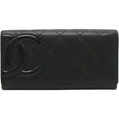 Pre-owned Leather wallets , female, Sizes: ONE SIZE - Chanel Vintage - Modalova