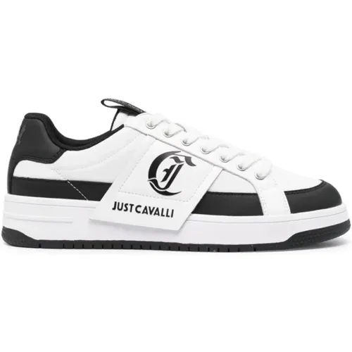 Weiße Sneakers für Frauen , Herren, Größe: 45 EU - Just Cavalli - Modalova