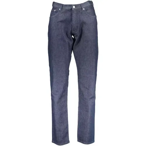 Slim-Fit Stretch Baumwoll Jeans , Herren, Größe: W35 L34 - Gant - Modalova