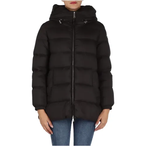 Gepolsterte Kapuzenjacke Cocoon Light , Damen, Größe: L - add - Modalova