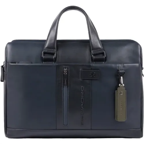 Handbag Briefcase Style , unisex, Sizes: ONE SIZE - Piquadro - Modalova