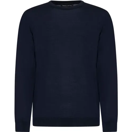 Sweaters for Men , male, Sizes: 3XL, XL, L, 2XL - Roberto Collina - Modalova