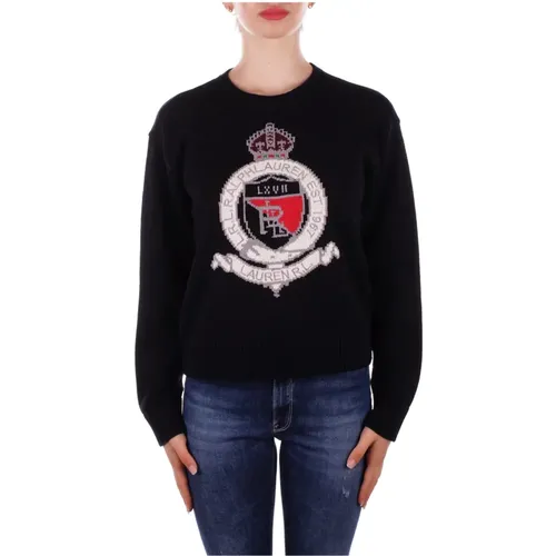 Pullover Schwarz , Damen, Größe: S - Ralph Lauren - Modalova