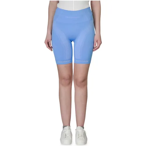 Sportliche Biker-Shorts in Blau , Damen, Größe: L/Xl - Misbhv - Modalova