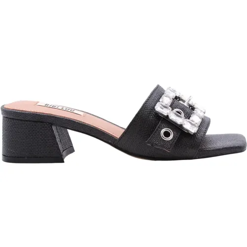Bamako Mule Sandals , female, Sizes: 7 UK, 5 UK, 4 UK, 6 UK, 8 UK, 3 UK - Bibi Lou - Modalova