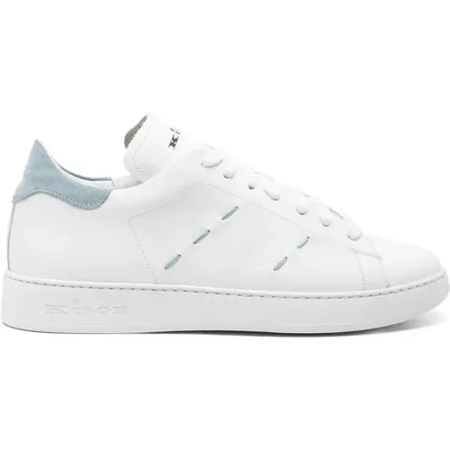 Sneakers with Decorative Stitching , male, Sizes: 8 UK, 8 1/2 UK, 9 1/2 UK - Kiton - Modalova