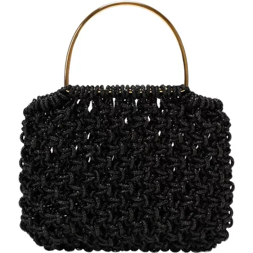 Sophisticated Compact Handbag , female, Sizes: ONE SIZE - Hibourama - Modalova