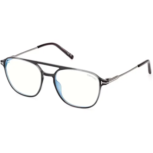 Stylische Brille Tf5874-B 020 , unisex, Größe: 54 MM - Tom Ford - Modalova