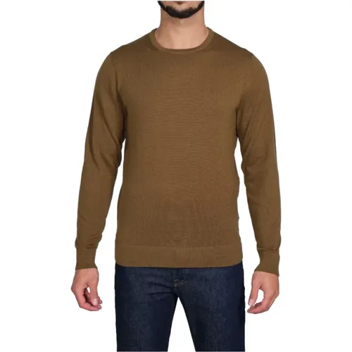 Modern Merino Wool Sweater , male, Sizes: XL, L, S, M - Calvin Klein - Modalova