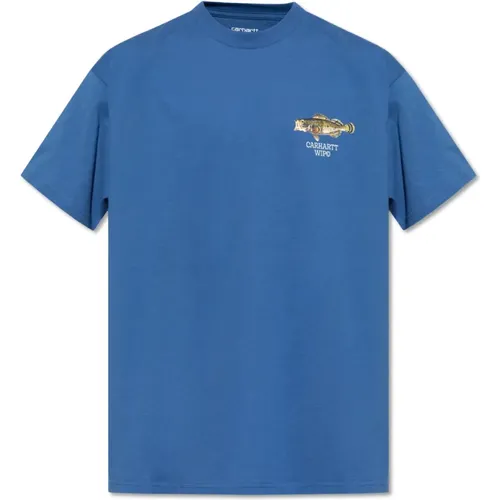 Bedrucktes T-Shirt , Herren, Größe: XL - Carhartt WIP - Modalova