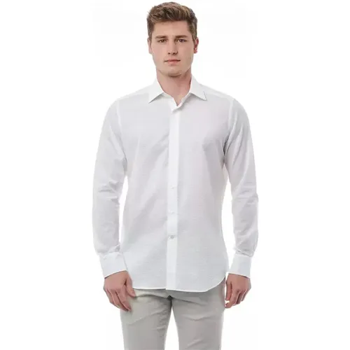 Cotton Regular Fit Shirt , male, Sizes: L, M - Bagutta - Modalova