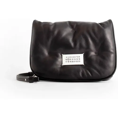 Glam Slam Flap Small Shoulder Bag , male, Sizes: ONE SIZE - Maison Margiela - Modalova