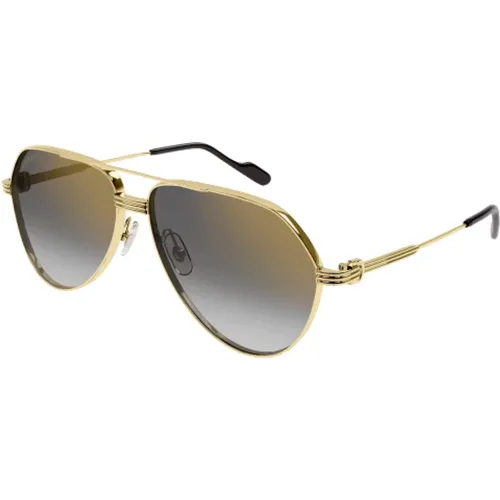 Ct0303S Sonnenbrille - Stilvoll und Funktional - Cartier - Modalova