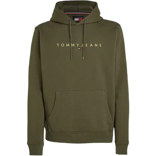 Stylischer Herrenhoodie , Herren, Größe: S - Tommy Hilfiger - Modalova