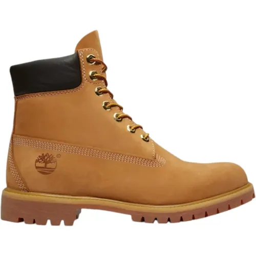 Premium Wasserdichter Schnürstiefel Braun , Herren, Größe: 43 1/2 EU - Timberland - Modalova