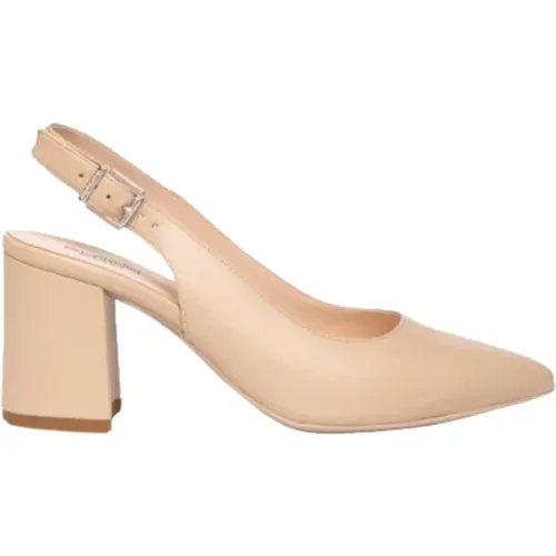 Elegante Slingback Pumps , Damen, Größe: 38 EU - Nerogiardini - Modalova