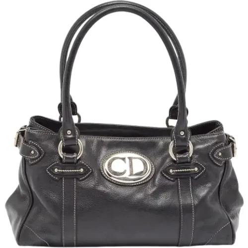 Pre-owned Leather dior-bags , female, Sizes: ONE SIZE - Dior Vintage - Modalova