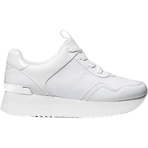 Raina Canvas Platform Sneaker , Damen, Größe: 35 EU - Michael Kors - Modalova