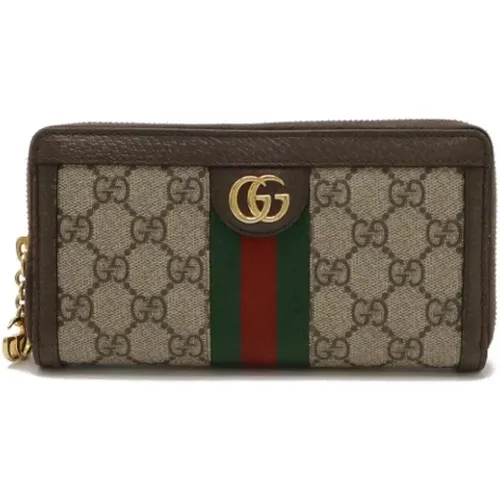 Pre-owned Leder portemonnaies - Gucci Vintage - Modalova