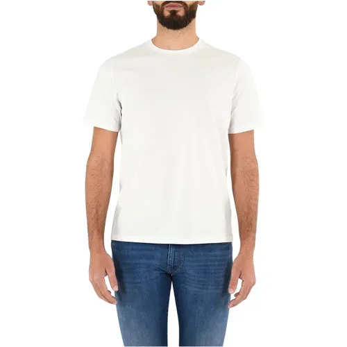 Stretch Cotton T-Shirt for Men , male, Sizes: M, XL, 3XL, 2XL, S, XS - Herno - Modalova