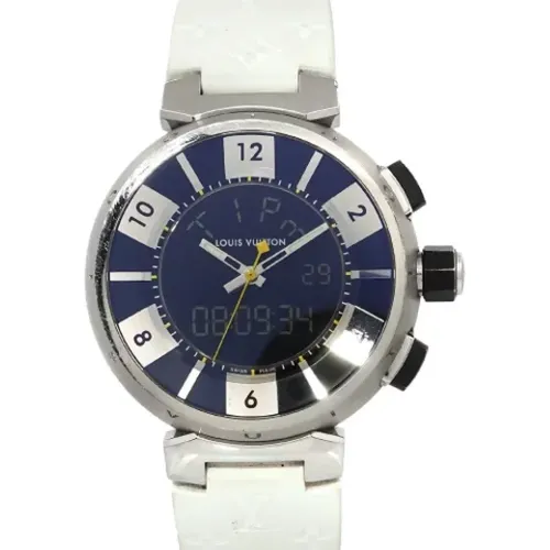 Pre-owned Stainless Steel watches , male, Sizes: ONE SIZE - Louis Vuitton Vintage - Modalova