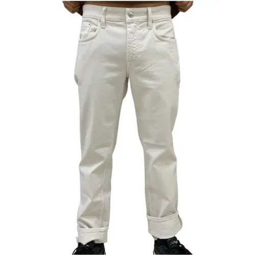 Straight Trousers , male, Sizes: W32, W31 - Department Five - Modalova