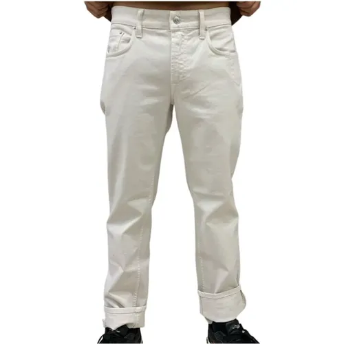 Straight Trousers , male, Sizes: W36, W31, W32 - Department Five - Modalova