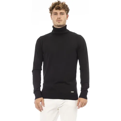 Trendiger Pullover - Langarm - Gerippt - Baldinini - Modalova