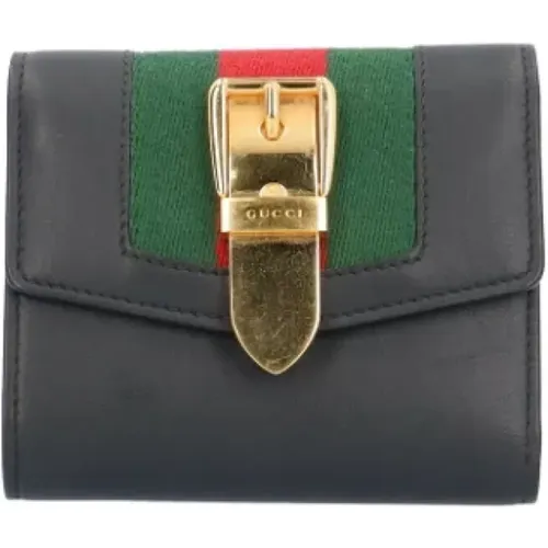 Pre-owned Leather wallets , female, Sizes: ONE SIZE - Gucci Vintage - Modalova