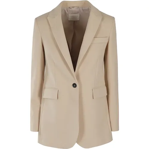 Fleece Blazer Jacke , Damen, Größe: 2XS - Circolo 1901 - Modalova