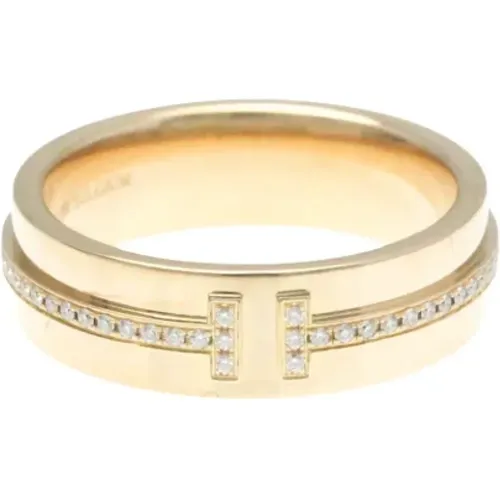 Pre-owned Rose Gold rings , female, Sizes: ONE SIZE - Tiffany & Co. Pre-owned - Modalova