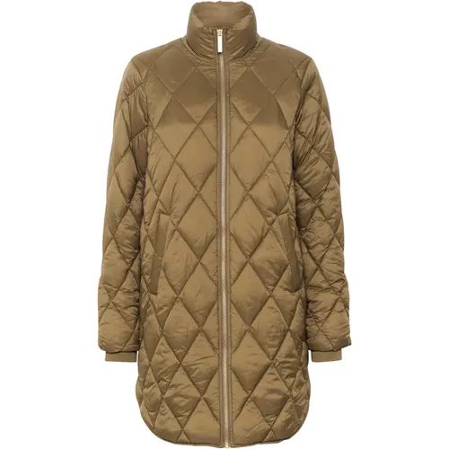 Quilted Jacket with High Collar , female, Sizes: S, 2XS, 3XL, XL, 2XL, M, L - Part Two - Modalova