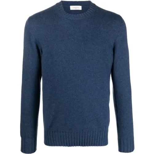 Cashmere Crew-Neck Jumper , male, Sizes: L, M, XL - Piacenza 1733 - Modalova