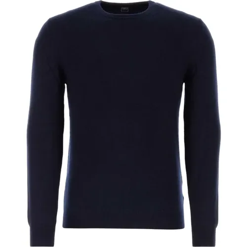 Midnight Cashmere Sweater , male, Sizes: 3XL, XL - Fedeli - Modalova