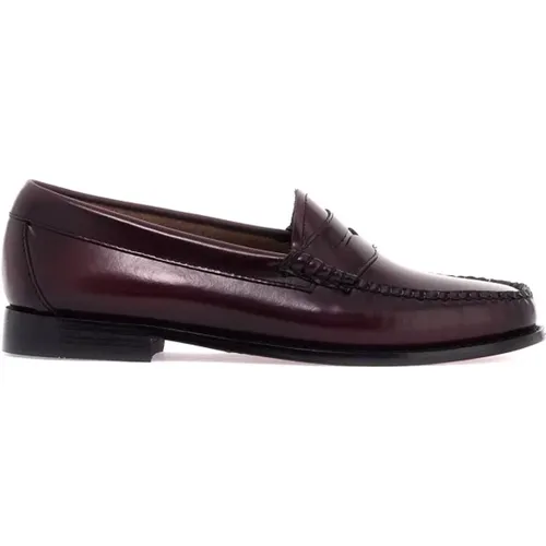 Leder Weejuns Loafers , Damen, Größe: 40 EU - G.H. Bass & Co. - Modalova