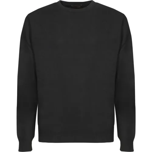 Schwarze Strickwaren für Männer Aw24 , Herren, Größe: 3XL - Dell'oglio - Modalova