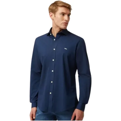 Men Long Sleeve Shirt , male, Sizes: 2XL - Harmont & Blaine - Modalova