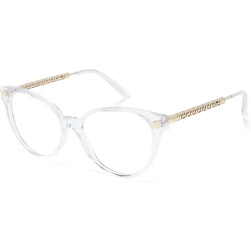 Ve3353 148 Optical Frame,Rosa Optische Brille für den Alltag,Schwarze Optische Brille Klassischer Stil,Stilvolle Brille - Versace - Modalova